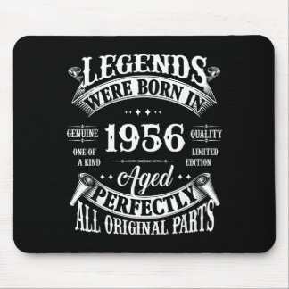 Tapis De Souris Cadeau 70e anniversaire Légendes vintage nées en 1