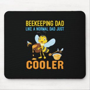 Tapis De Souris Cadeau apiculteur Glacière BeeKeeping Dad