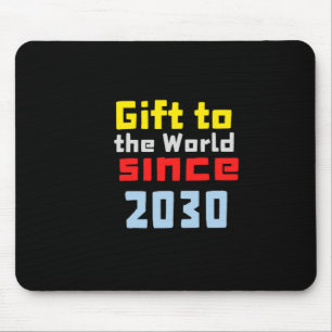 Tapis De Souris Cadeau Au Monde Depuis Sticker 2030