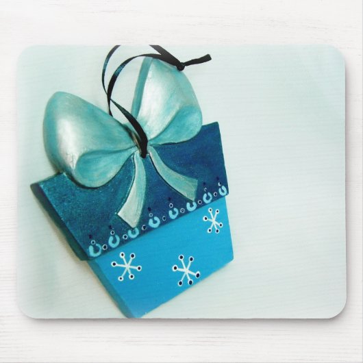 Tapis De Souris Cadeau bleu I (Devant)