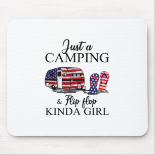 Tapis De Souris Cadeau Camper Juste Un Camping Et Kinda Girl Xma