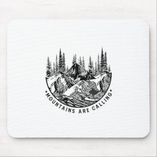 Tapis De Souris Cadeau Camper   Les Montagnes Appelent Anniversair