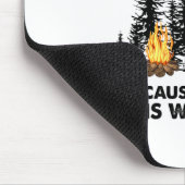 Tapis De Souris Cadeau Camper | Randonnée Parce Que Le Meurtre N'E (Coin)