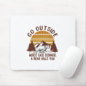 Tapis De Souris Cadeau Camper | Sortir du pire scénario Coque (Avec souris)