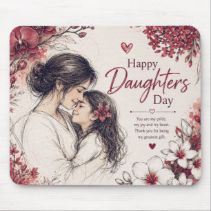 TAPIS DE SOURIS CADEAU D'AMOUR POUR LA FÊTE DES FILLES
