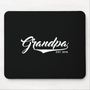 Tapis De Souris Cadeau d'annonce de nouveau bébé drôle Grand-père