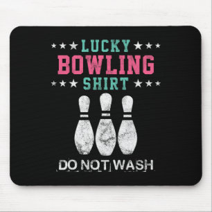 Tapis De Souris Cadeau de bowling chanceux pour femmes épouse mère