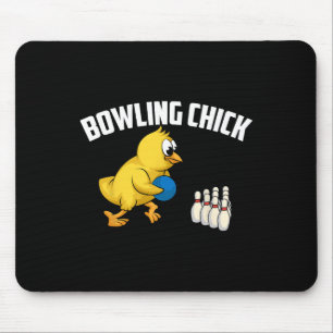 Tapis De Souris Cadeau de bowling drôle pour femmes Bowling drôle 