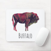 Tapis De Souris Cadeau de Buffalo (Avec souris)