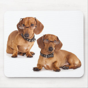 Tapis De Souris Cadeau de chien de Vienne mignon pour amateur de D