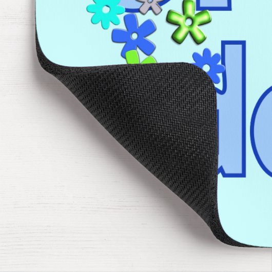 Tapis De Souris Cadeau de conception de perles d'intoxiqué de (Coin)