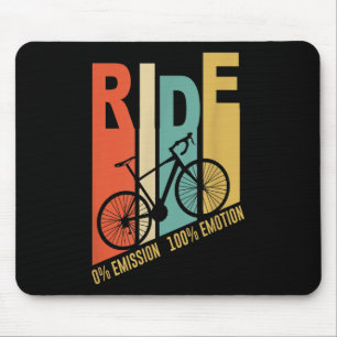 Tapis De Souris Cadeau de cycliste drôle de vélo Protection de l'e