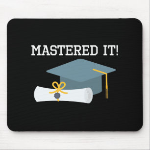 Tapis De Souris Cadeau de diplômé de MBA MSW d'obtention du