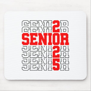 Tapis De Souris Cadeau De Graduation Senior Cl De 2025 Senior 2025