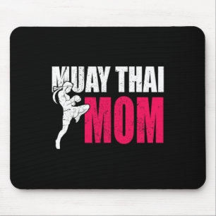Tapis De Souris Cadeau de maman de Muay Thai femmes boxe kickboxin