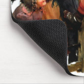 Tapis De Souris Cadeau de Noël Art vintage (Coin)