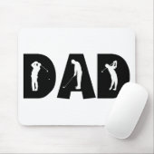 Tapis De Souris Cadeau de papa de golf (Avec souris)