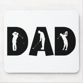 Tapis De Souris Cadeau de papa de golf