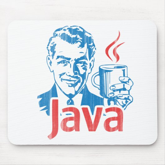 Tapis De Souris Cadeau de programmation Java (Devant)