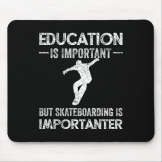 Tapis De Souris Cadeau de skateboard de skateboard pour Vin de ska