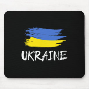 Tapis De Souris Cadeau de souvenir d'Ukraine Drapeau du pays ukrai