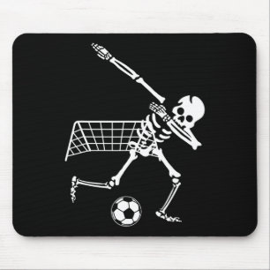Tapis De Souris Cadeau d'Halloween drôle d'humour de football de s