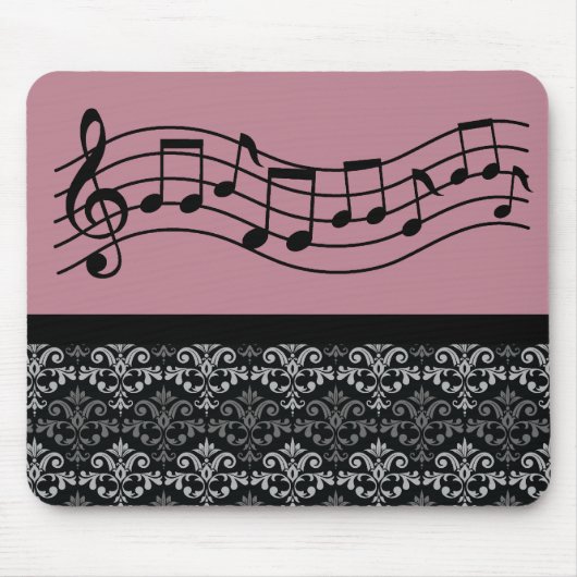 Tapis De Souris Cadeau d'orchestre de choeur de bande de musique (Devant)