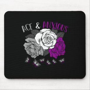 Tapis De Souris Cadeau drôle de drapeau aual ace aualité de fierté