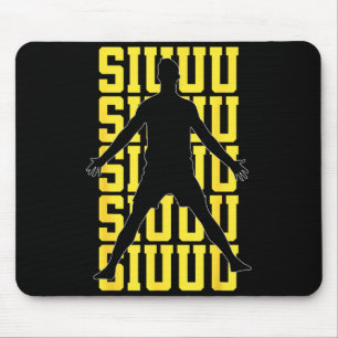 Tapis De Souris Cadeau drôle de foot Siuuuu pour les fans de foot
