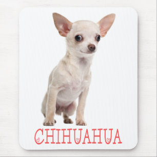 Tapis De Souris Cadeau drôle pour amateur de chiot mignon Chihuahu