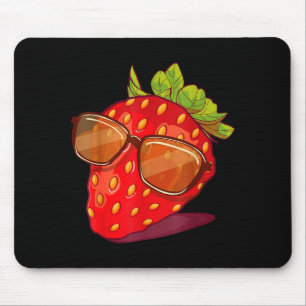 Tapis De Souris Cadeau esthétique d'été pour amateur de fraises mi
