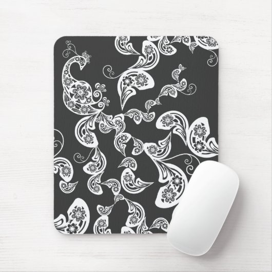 Tapis De Souris Cadeau fait sur commande blanc Mousepad de motif (Avec souris)