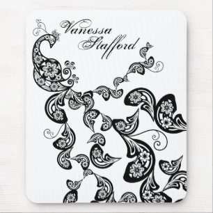 Tapis De Souris Cadeau fait sur commande Mousepad de motif floral