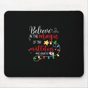 Tapis De Souris Cadeau infirmière   Croyez En La Magie