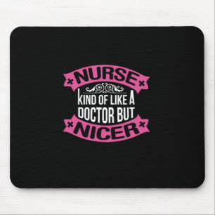 Tapis De Souris Cadeau infirmière   Infirmière Comme Un Docteur