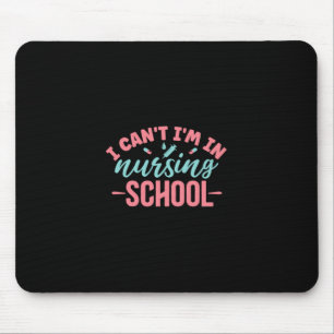 Tapis De Souris Cadeau infirmière Je Suis À L'École De Soins Inf