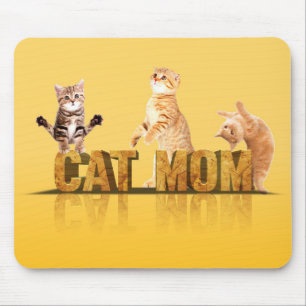 Tapis De Souris Cadeau Maman Chat Chemise maman chat Cadeau Am