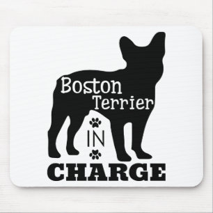 Tapis De Souris Cadeau mignon pour amateur de chien Boston Terrier