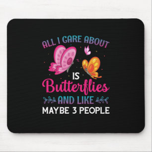 Tapis De Souris Cadeau Papillon Tout Ce Qui M'Intéresse, Ce Sont