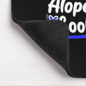 Tapis De Souris Cadeau pelade - Sensibilisation à la perte de chev (Coin)