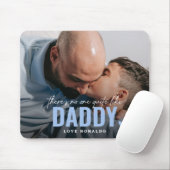 Tapis De Souris Cadeau personnalisé avec photo mignonne pour PAPA (Avec souris)