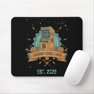 Tapis De Souris Cadeau personnalisé pour papa année Niveau 1 Arcad