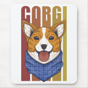 Tapis De Souris Cadeau pour amateur de chiots mignons Pembroke Wel