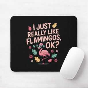 Tapis De Souris Cadeau pour hommes et femmes amateur de flamants r