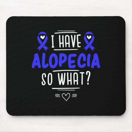 Tapis De Souris Cadeau pour la calvitie ponctuelle Patients Perte  (Devant)
