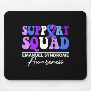 Tapis De Souris Cadeau pour l'équipe de soutien Syndrome d'Emanuel