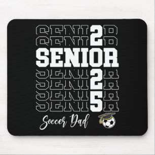 Tapis De Souris Cadeau pour papa de foot senior Cl de 2025 - Senio