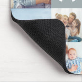 Tapis De Souris Cadeau pour Papa | Papa Modern Multiple Photo Gril (Coin)