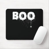 Tapis De Souris Cadeau Spider | Halloween Funny Effrayant Petit Ar (Avec souris)