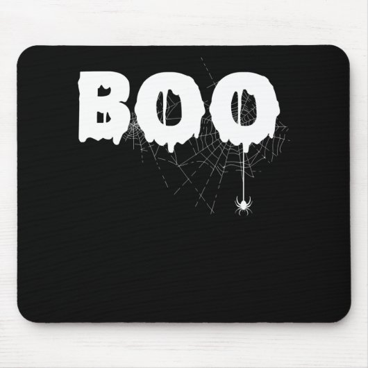 Tapis De Souris Cadeau Spider | Halloween Funny Effrayant Petit Ar (Devant)